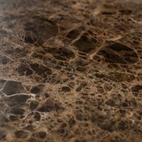 Luigi bijzettafel ø45 cm - bruin