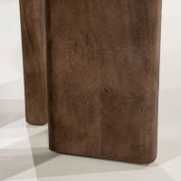 Lando eettafel ø127 cm - bruin