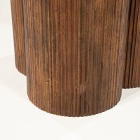 Eleonora Xannni eettafel rond ø130 cm - bruin