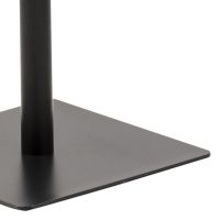 Nøra Reba verstelbare barstoel | zwart metaal onderstel | stof Preston - antraciet