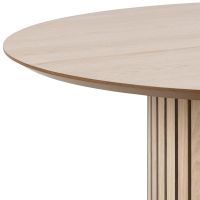 Nøra Erin ronde eettafel Ø120x75 cm | geolied eiken - naturel