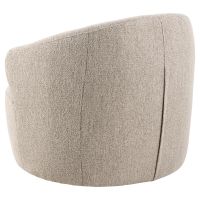 Nøra Beverly fauteuil | zwart metaal onderstel | stof Monza - beige