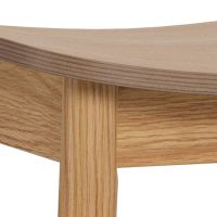 Nøra Donny barkruk | eikenfineer - naturel