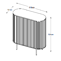 Denzel wandkast - 110 cm
