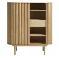 Leif eiken kabinet - 110 cm - naturel