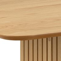 Nøra Bryan rechthoekige eettafel 220x105x75 cm | Eikenfineer met UV-lakafwerking