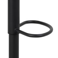 Nøra Cathleen verstelbare barstoel | zwart metaal onderstel | stof Vic - beige