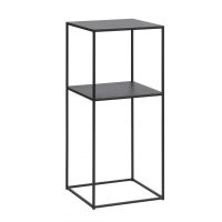 Dora bijzettafel/zuil - zwart