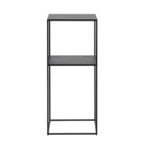 Dora bijzettafel/zuil - zwart