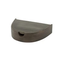 Rovers halfrond zwevend nachtkastje - acaciahout - bruin