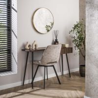 Marino sidetable - 120 cm - acaciahout - bruin