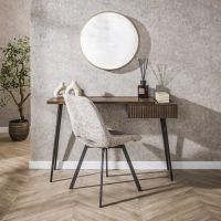 Marino sidetable - 120 cm - acaciahout - bruin