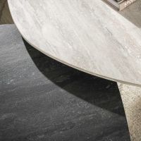 Cattaneo salontafels - set van 2 - travertin look