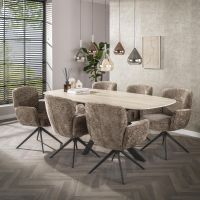 Fraaai Niccolò hanglamp - 5L - druppelvorm