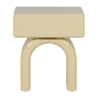 Woood Zorel ladekast/nachtkastje hout hoogglans - zachtgroen