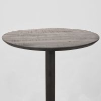 Label51 Restauranttafel Ø70x74 cm - sloppy edge - zwart