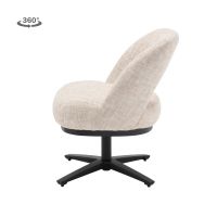 Tower Living Caldes lounge draaistoel - off white