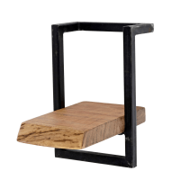 Fraaai Woody metaal wandplank 20 cm
