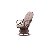 Svea Chloe loungestoel  - walnoot - rattan