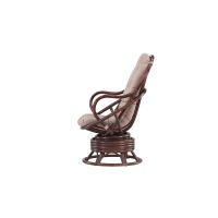 Svea Chloe loungestoel  - walnoot - rattan