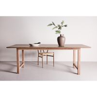 Svea Dubois eettafel - 220 x 100 cm - bruin