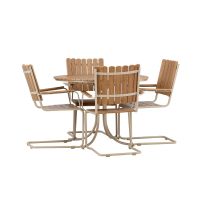 Valentina eettafelset - naturel - polyhout