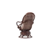 Svea Chloe loungestoel  - walnoot - rattan