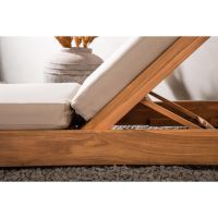 Svea Sibel ligbed - teakhout