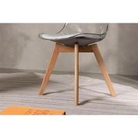 Svea Edwin eetkamerstoel - transparant