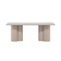 Svea Rova rechthoekige salontafel - 60 x 120 cm - beige
