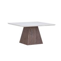 Svea Clara vierkante salontafel - 80 x 80 cm - marmerlook