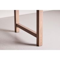 Svea Dubois eettafel - 220 x 100 cm - bruin