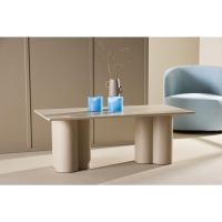 Svea Rova rechthoekige salontafel - 60 x 120 cm - beige