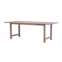 Svea Dubois eettafel - 220 x 100 cm - bruin