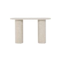 Svea Morel ovale sidetable - 130 cm - marmerlook