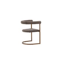Zelo eetkamerstoel - boucle - bruin