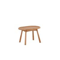 Svea Deniz ovale bijzettafel - 40 x 60 cm - naturel