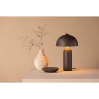 Lexa ronde  tafellamp - spraytone - bruin