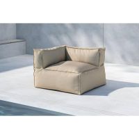 Noura lounge bank hoek - beige