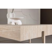 Secondo salontafel - 75x120 cm - travertin look