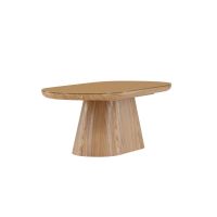 Violetta ovale salontafel - 60 x 120 cm - naturel