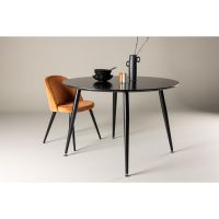Zuko ronde eettafel - ø115 cm - zwart