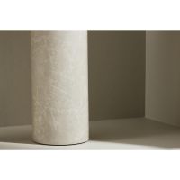 Svea Morel ovale sidetable - 130 cm - marmerlook