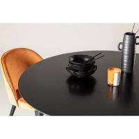 Zuko ronde eettafel - ø115 cm - zwart