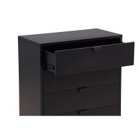 Svea Molvo ladekast - 4 laden - zwart