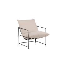 Mera fauteuil - linnen - beige