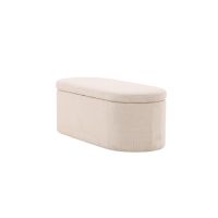 Ziva poef - 130 cm - off white