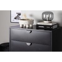 Svea Molvo ladekast - 4 laden - zwart