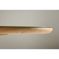 Svea Violetta ovale eettafel - 90 x 200 cm - naturel