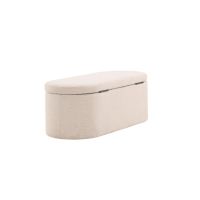 Ziva poef - 130 cm - off white